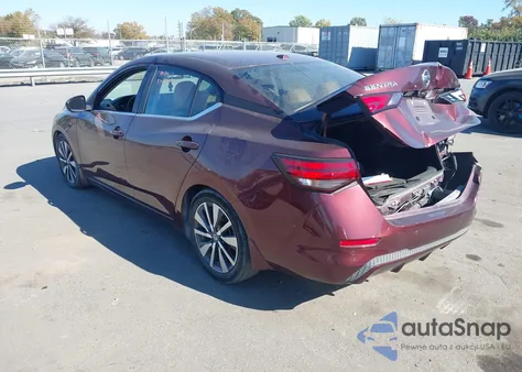2020 Nissan Sentra Sv Xtronic Cvt z USA, uszkodzony, nr VIN 3N1AB8CV6LY274546
